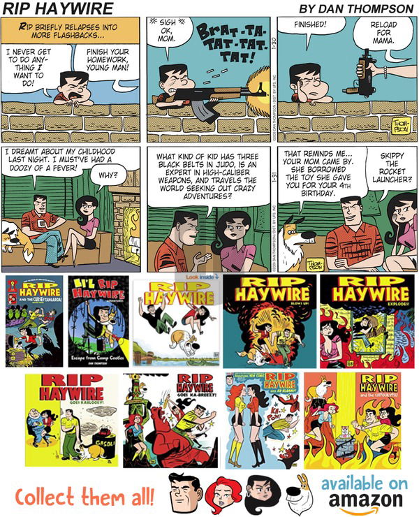 Rip Haywire on Sunday June 10, 2018 Comic Strip