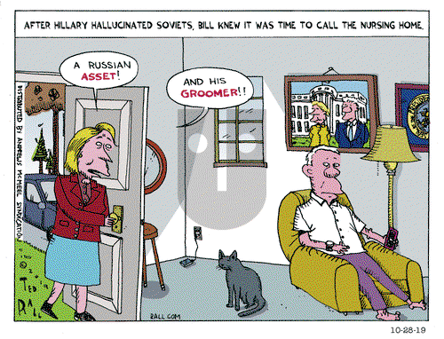 Ted Rall on Monday October 28, 2019 Comic Strip