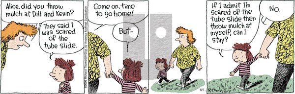 Cul de Sac on Wednesday June 7, 2017 Comic Strip