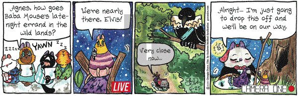 Breaking Cat News on Thursday June 25, 2020 Comic Strip