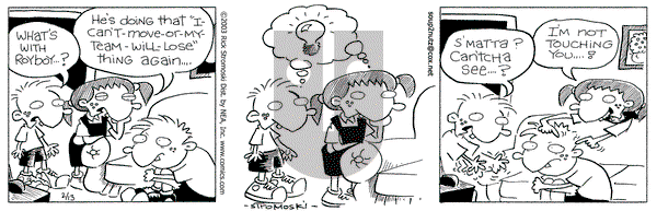 Soup to Nutz - Old on Thursday February 13, 2003 Comic Strip