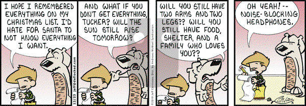 DeFlocked on Monday December 23, 2019 Comic Strip