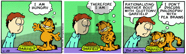Garfield on Tuesday April 28, 1987 Comic Strip