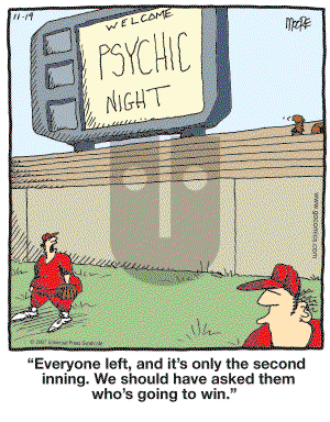 In the Bleachers on Monday November 19, 2007 Comic Strip
