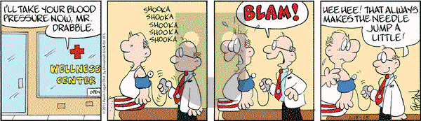 Drabble on Thursday January 15, 2015 Comic Strip