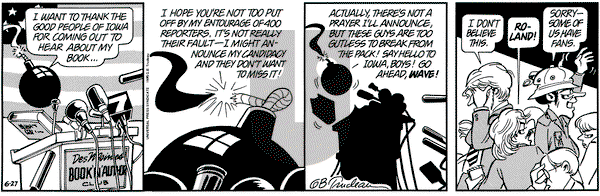Doonesbury - Tuesday June 27, 1995 Comic Strip
