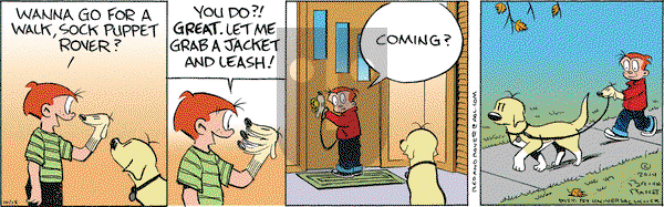 Red and Rover on Wednesday October 15, 2014 Comic Strip