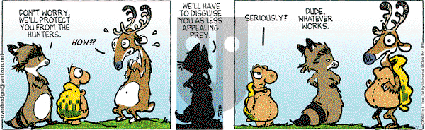 Over the Hedge on Thursday November 19, 2015 Comic Strip
