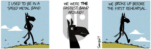 Dark Side of the Horse on Wednesday July 24, 2019 Comic Strip