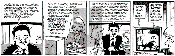 Doonesbury on Monday January 3, 1994 Comic Strip