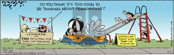 Red and Rover on Friday July 19, 2013 Comic Strip