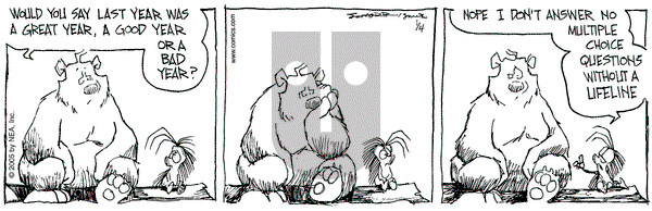 The Grizzwells on Tuesday January 4, 2005 Comic Strip
