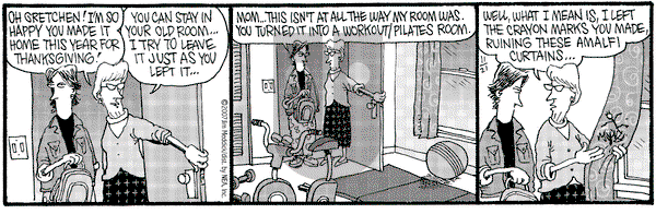 Monty on Wednesday November 21, 2007 Comic Strip