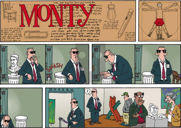 Monty on Sunday January 27, 2013 Comic Strip