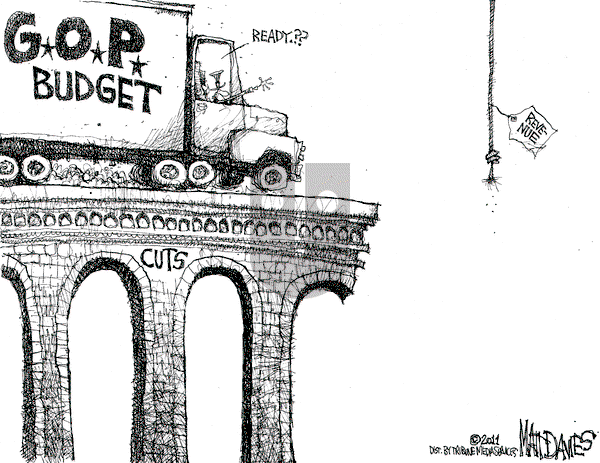 Matt Davies on Tuesday July 12, 2011 Comic Strip