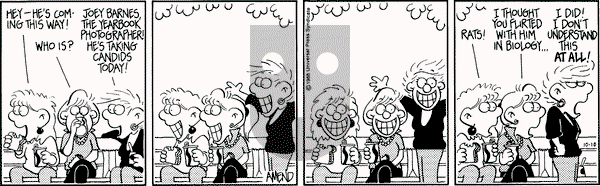 FoxTrot on Monday October 10, 1988 Comic Strip