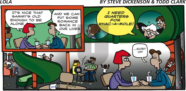 Lola on Sunday March 11, 2007 Comic Strip