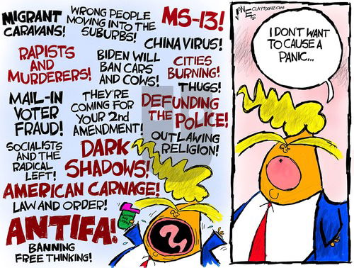 Clay Jones - Sunday September 13, 2020 Comic Strip