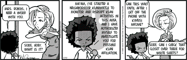 The Boondocks on Friday December 13, 2013 Comic Strip