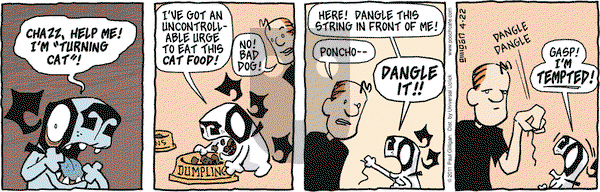 Pooch Cafe on Friday April 22, 2011 Comic Strip