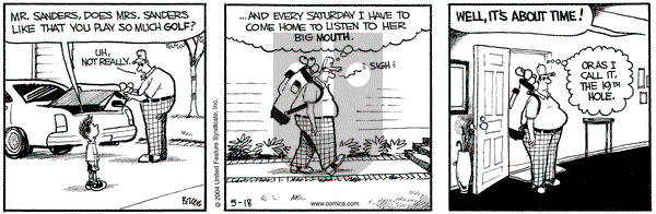 Grand Avenue on Tuesday May 18, 2004 Comic Strip