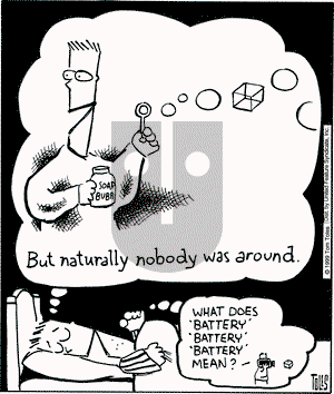 Randolph Itch, 2 a.m. - Monday January 3, 2000 Comic Strip
