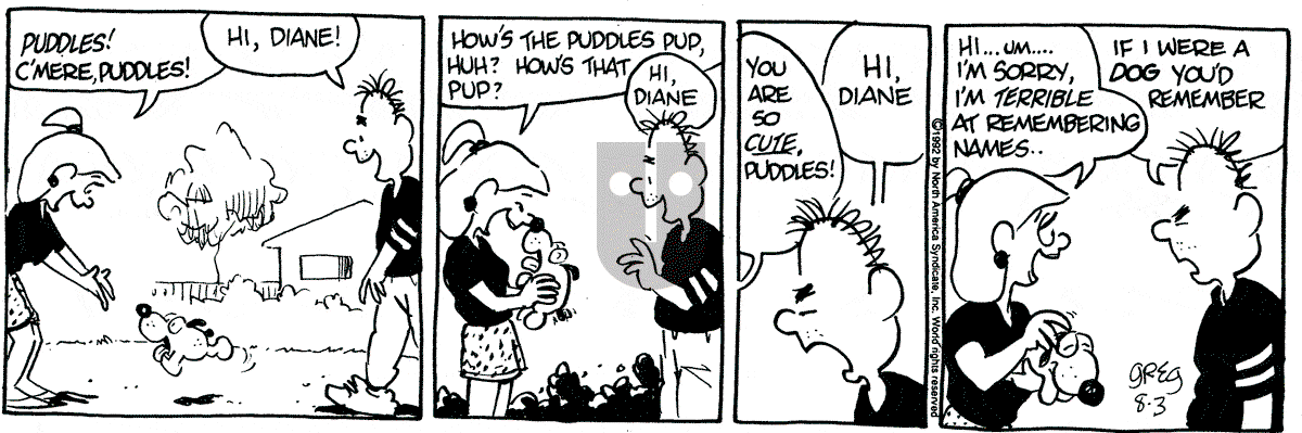 Luann - Monday August 3, 1992 Comic Strip