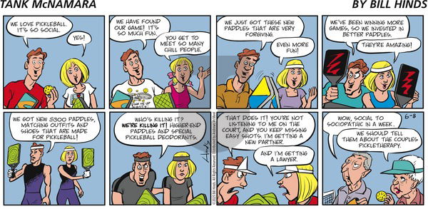 Tank McNamara on Sunday June 8, 2025 Comic Strip