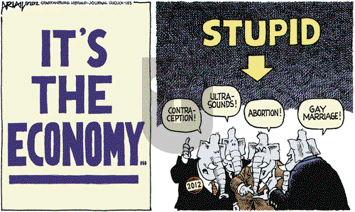 Robert Ariail on Saturday March 17, 2012 Comic Strip