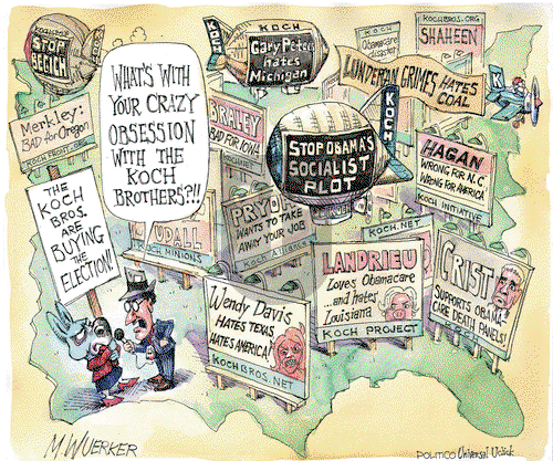 Matt Wuerker - Friday October 3, 2014 Comic Strip