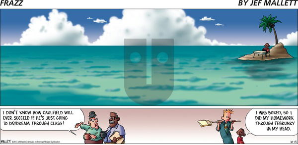 Frazz on Sunday October 15, 2017 Comic Strip