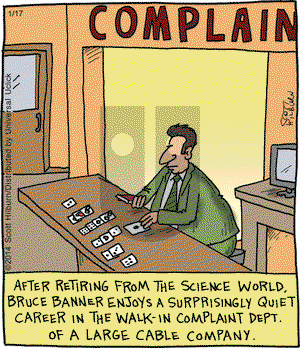 The Argyle Sweater on Friday January 17, 2014 Comic Strip