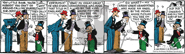 Mutt & Jeff - Wednesday February 12, 2025 Comic Strip