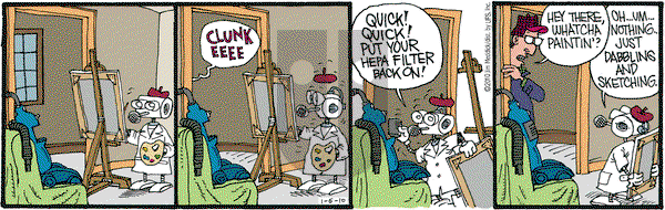 Monty on Wednesday January 6, 2010 Comic Strip