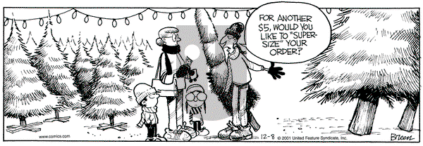 Grand Avenue on Saturday December 8, 2001 Comic Strip