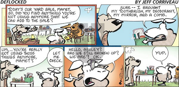 DeFlocked on Sunday October 18, 2020 Comic Strip