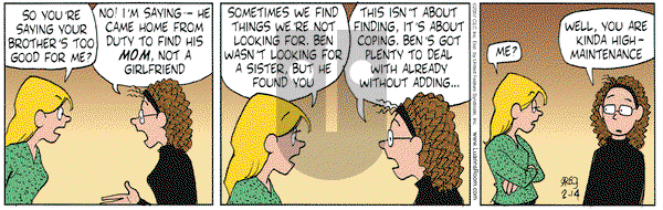 Luann on Wednesday February 14, 2007 Comic Strip