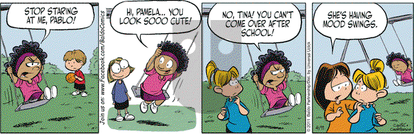 Baldo - Monday April 11, 2011 Comic Strip