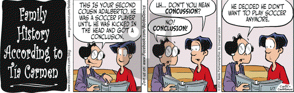 Baldo on Saturday January 7, 2012 Comic Strip