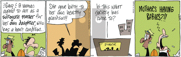 The Knight Life on Tuesday October 9, 2012 Comic Strip