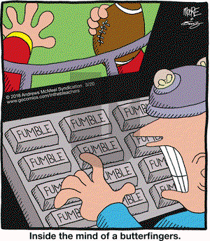 In the Bleachers on Tuesday March 20, 2018 Comic Strip