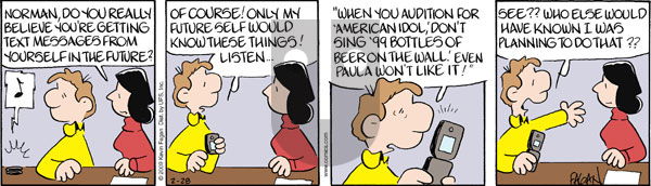 Drabble on Saturday February 28, 2009 Comic Strip