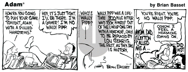 Adam@Home on Friday May 10, 1996 Comic Strip