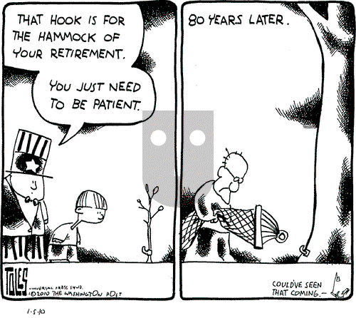 Tom Toles on Tuesday January 5, 2010 Comic Strip