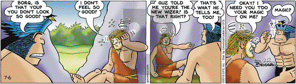 Alley Oop on Wednesday July 6, 2016 Comic Strip