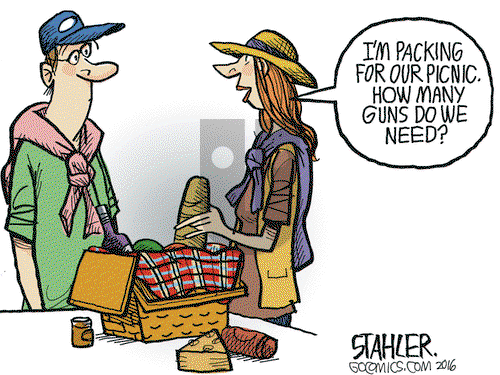 Jeff Stahler on Wednesday April 27, 2016 Comic Strip