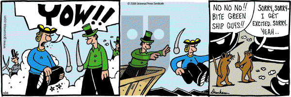 Overboard - Tuesday November 11, 2008 Comic Strip