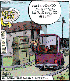 Reality Check on Wednesday September 28, 2016 Comic Strip