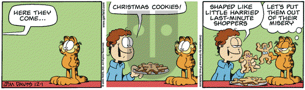 Garfield on Friday December 1, 2006 Comic Strip