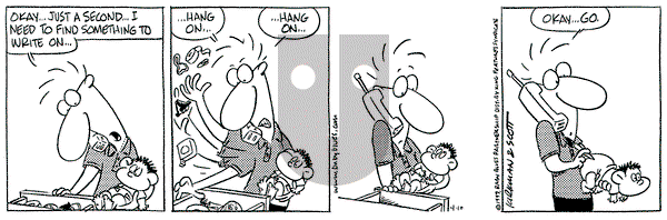 Baby Blues on Saturday April 10, 1999 Comic Strip